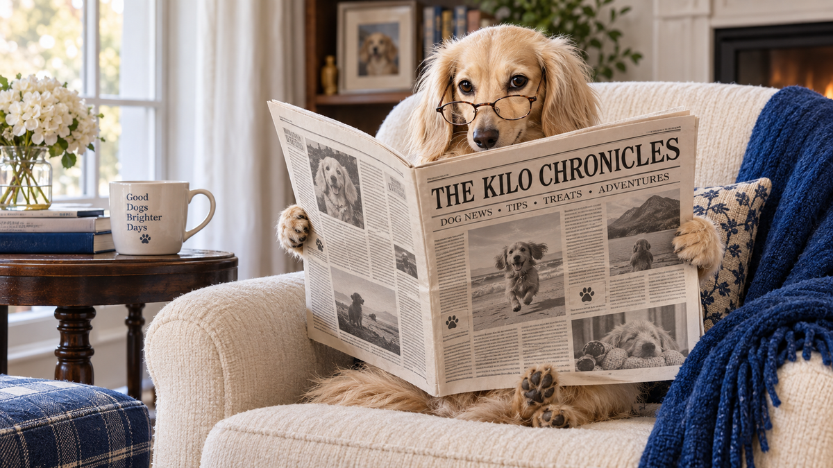 Meet Kilo: The Little Dog Behind a Very Big Idea