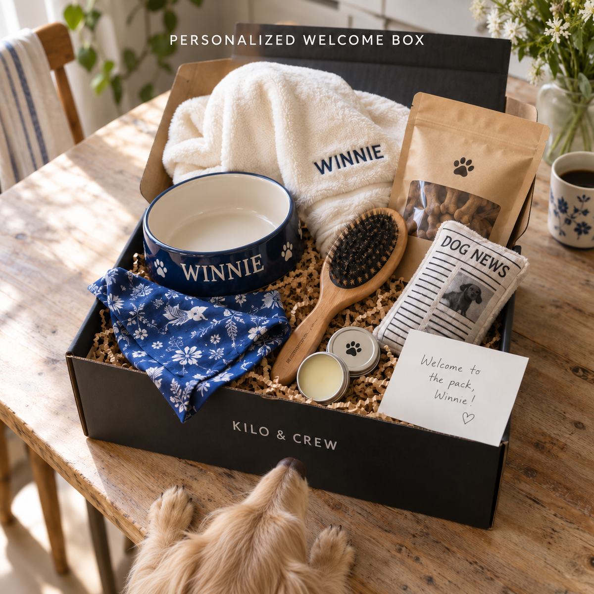 Personalized Welcome Box